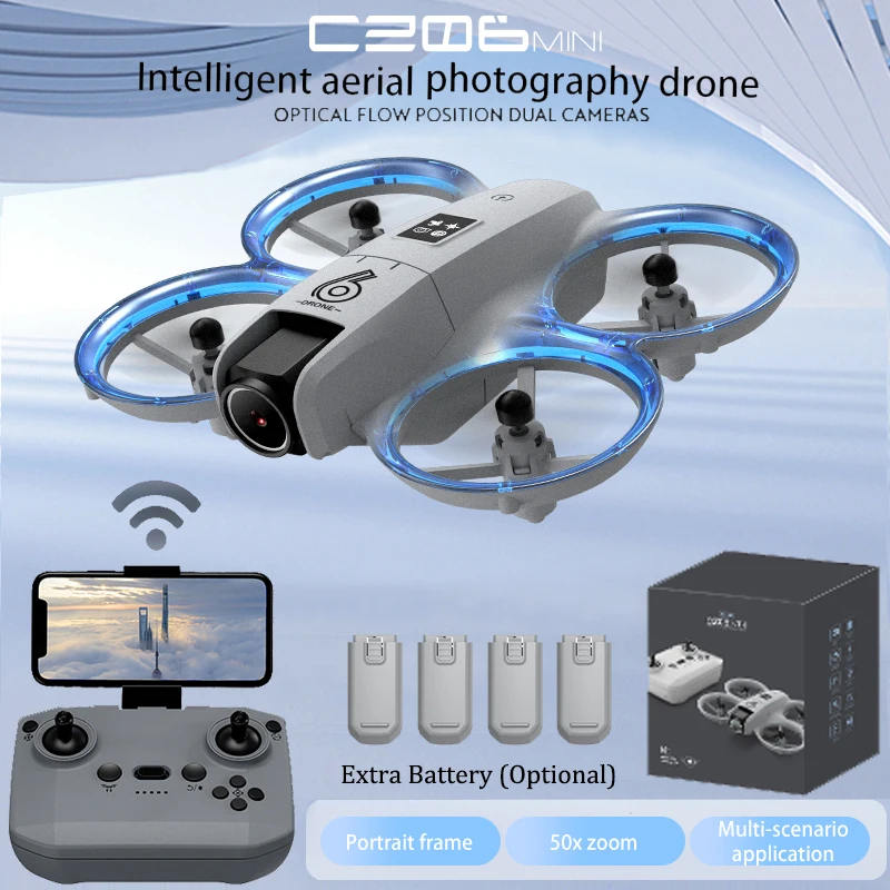 Drone Aerial Photography - CZ06 ミニ RC クアッドコプター ドローン -