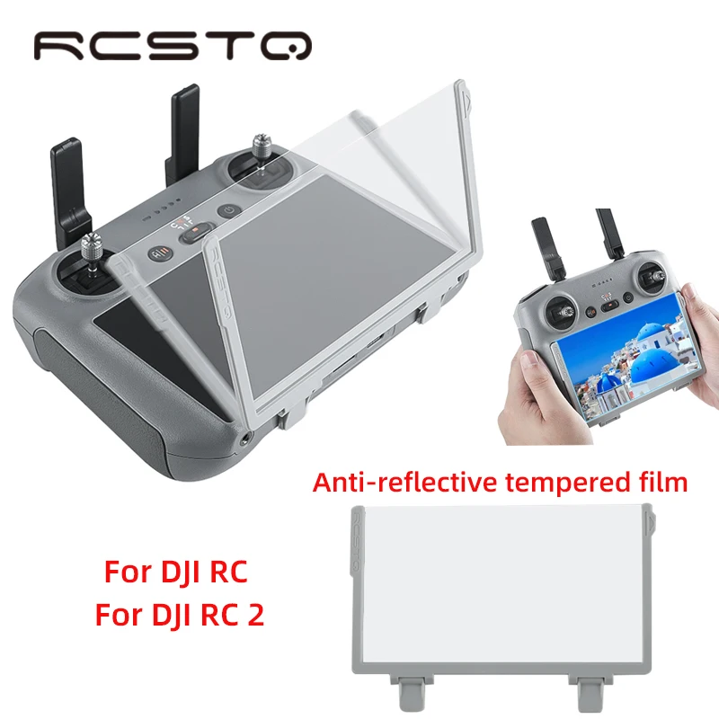 Dji Drone Mini 4 Pro - Rcstq-リモコン用反射フィルム、反射防止、強化フィルム、dji air 3 rc 2、mini 3