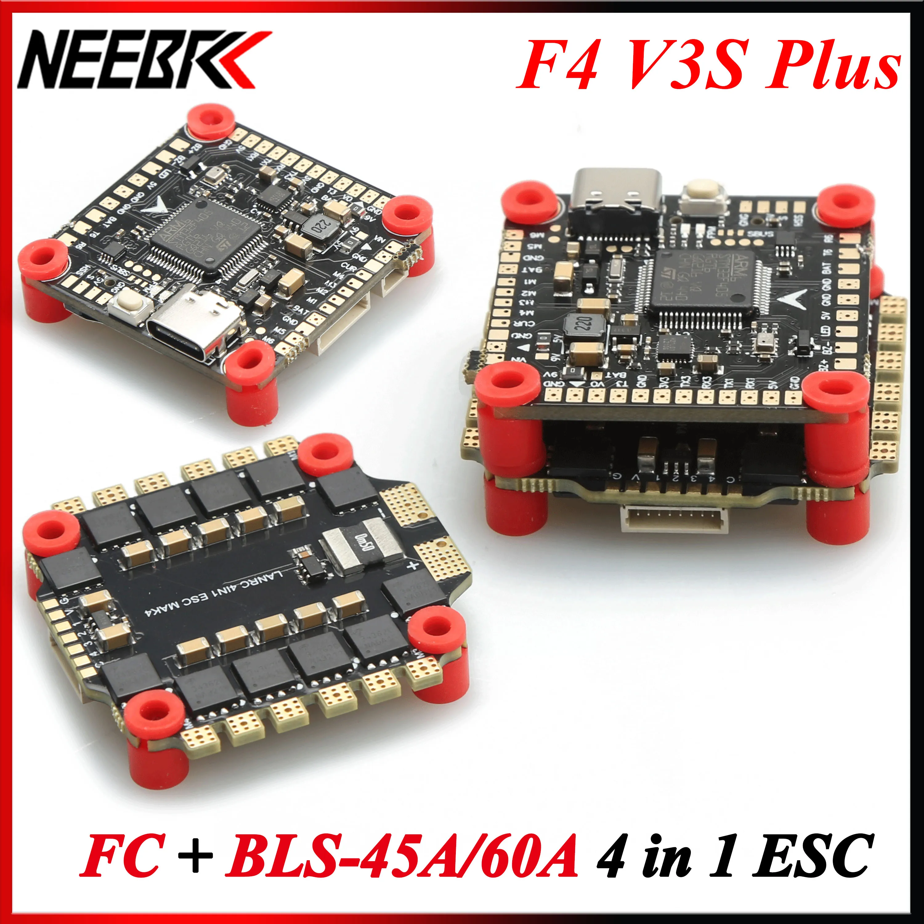 F4V3S F4 V3S Plus FCフライトコントローラ - Betaflight Fc F4 のレビューと価格