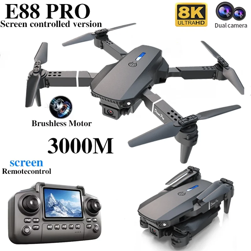 プロフェッショナル E88 プロドローン スクリーン付き 8 - Drone Photogrammetry のレビューと価格