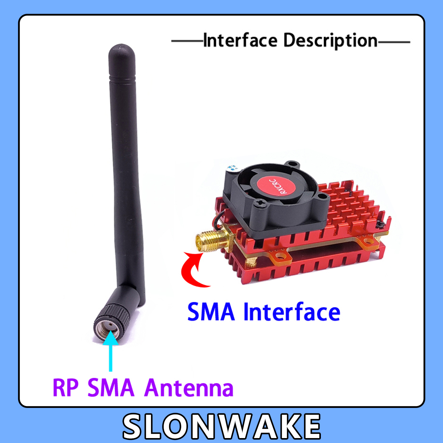 SLONWAKE 5.8G 2W VTX FPV 1800T - Drone Aerial Photography のレビューと価格