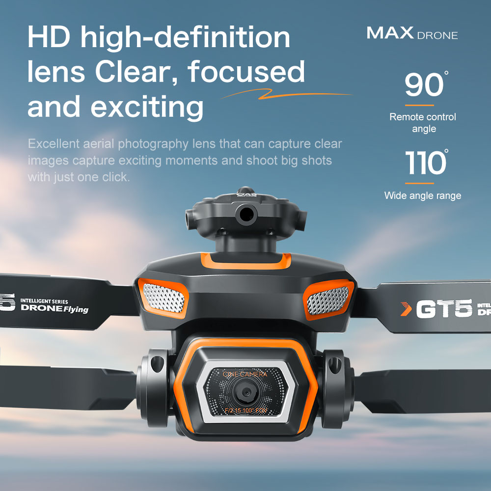 Lenovo GT5ミニドローン 4K HDデュアルレンズ広 - Drone Video Production のレビューと価格