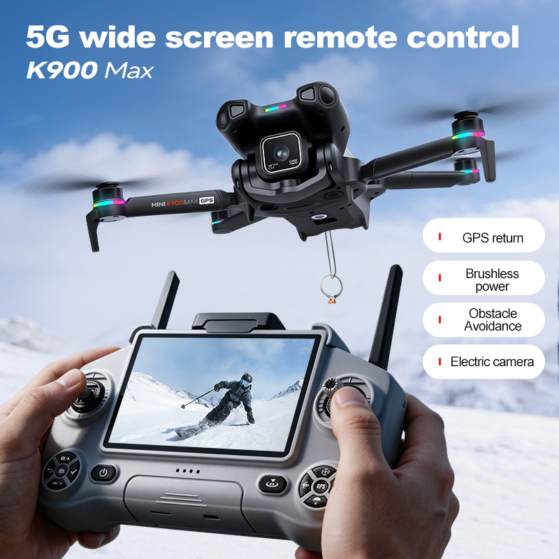 新型K900 MAX GPSドローン、4Kプロフェッショナル - Drone Photogrammetry のレビューと価格