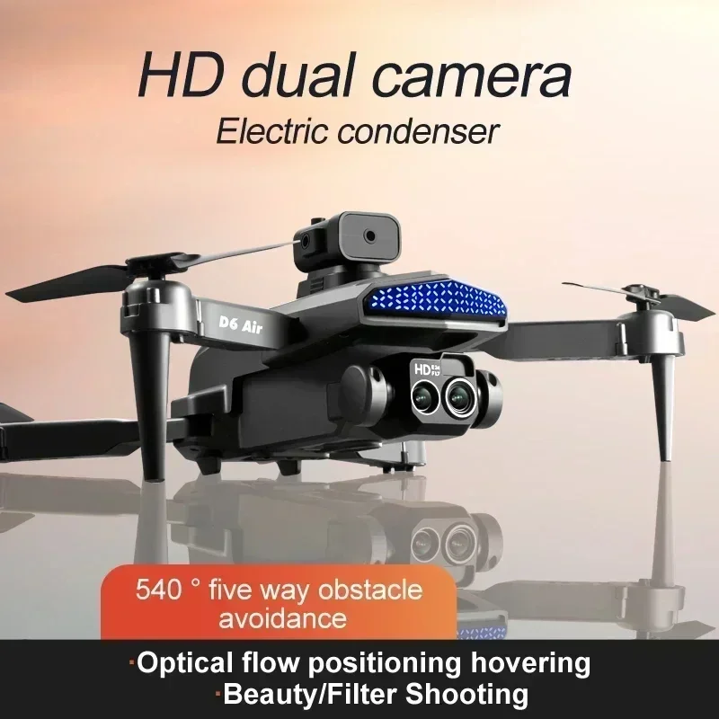 ミニドローン D6 8k プロフェッショナル HD カメラ障 - Drone Video Production のレビューと価格