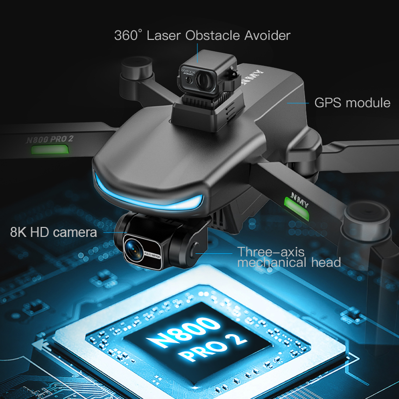 N800 PRO 2 GPS ドローン プロフェッショナル  - Drone Photogrammetry のレビューと価格