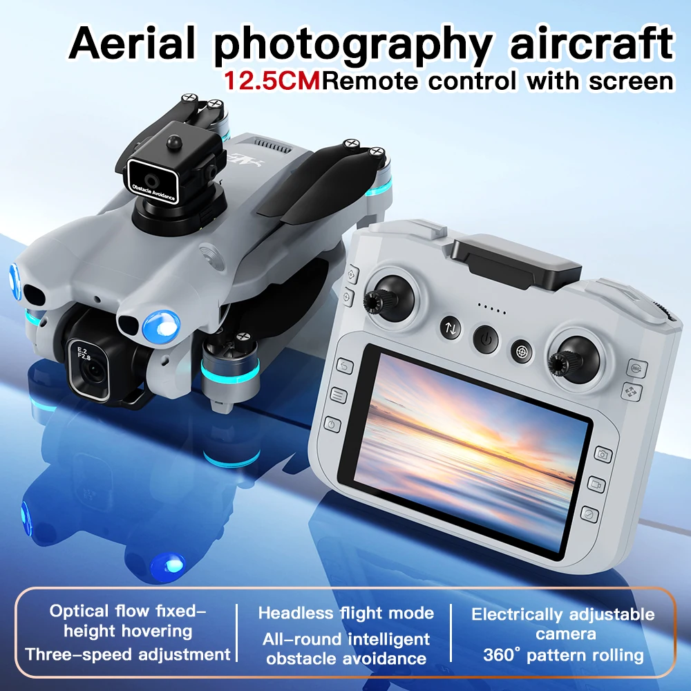 AE5 Pro ドローン 8K HD 4.5インチスクリーン - Drone Video Production のレビューと価格