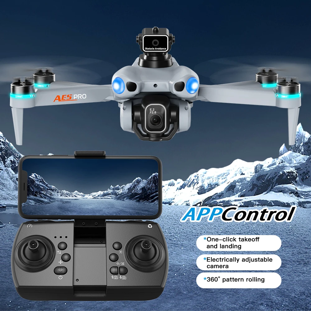 AE5 Pro ドローン 8K HD 4.5インチスクリーン - Drone Video Production のレビューと価格